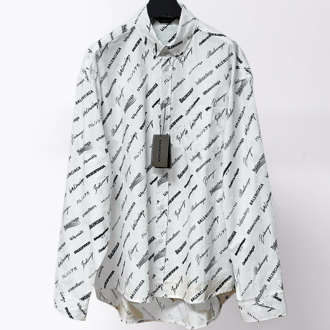 BALENCIAGA 26S LONG SLEEVE SHIRT 123