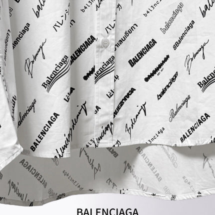 BALENCIAGA 26S LONG SLEEVE SHIRT 123