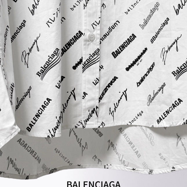 BALENCIAGA 26S LONG SLEEVE SHIRT 123