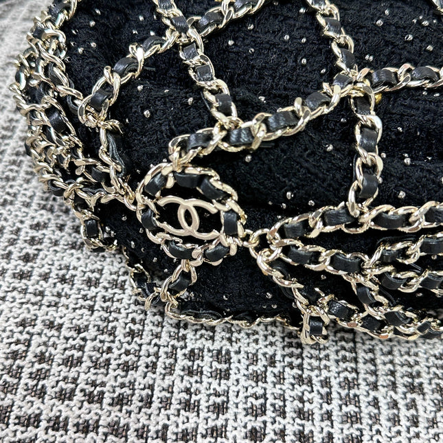 CHANEL 26S PARIS-CHENONCEAU  PRE-FALL MESH BAG 24 IN MESH GOLD HARDWARE