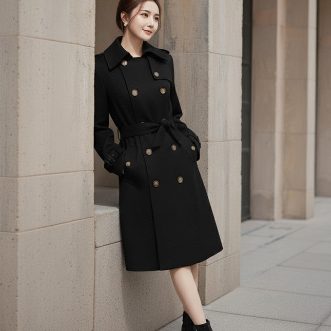 YSL 25S LONG TRENCH COAT STYLE 156