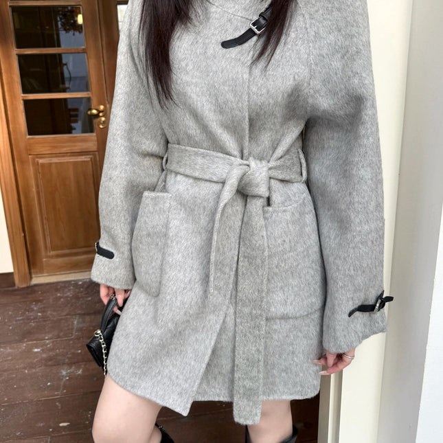 HERMES 25S CROPPED STAND-COLLAR JACKET 444
