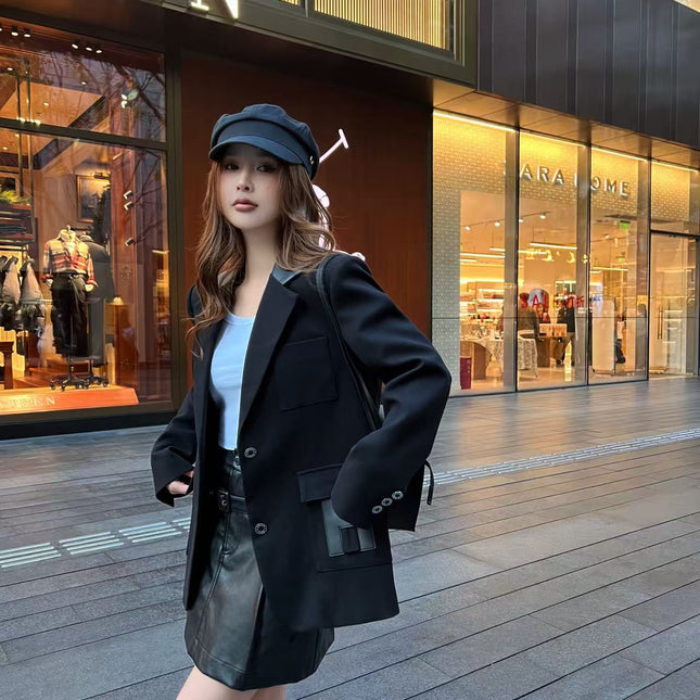 HERMES 25S LAPEL BLAZER 389