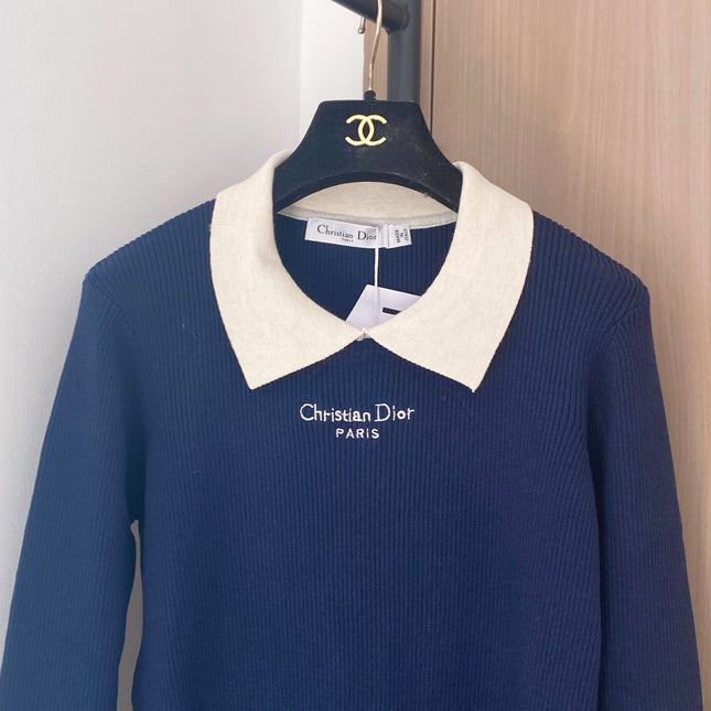 DIOR 25S POLO SWEATER 688