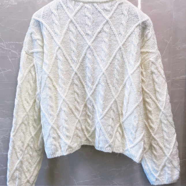 CHANEL 26S V-NECK SWEATER 656
