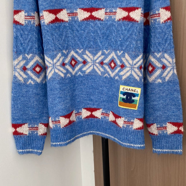 CHANEL 26S V-NECK SWEATER 854