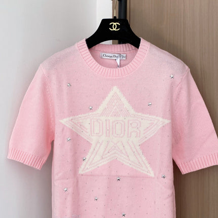 DIOR 26S SHORT SLEEVE KNIT SWEATER 986