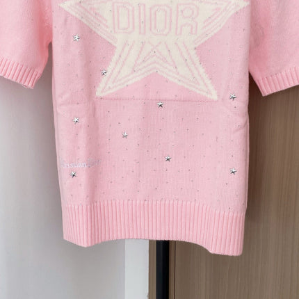 DIOR 26S SHORT SLEEVE KNIT SWEATER 986