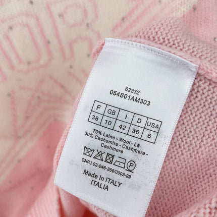 DIOR 26S SHORT SLEEVE KNIT SWEATER 986