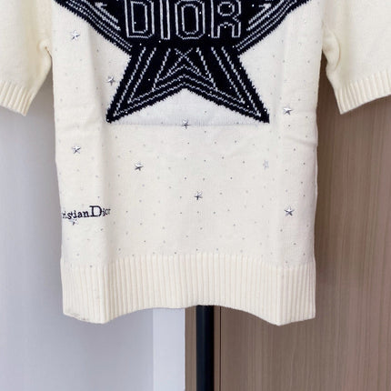 DIOR 26S SHORT SLEEVE KNIT SWEATER 985