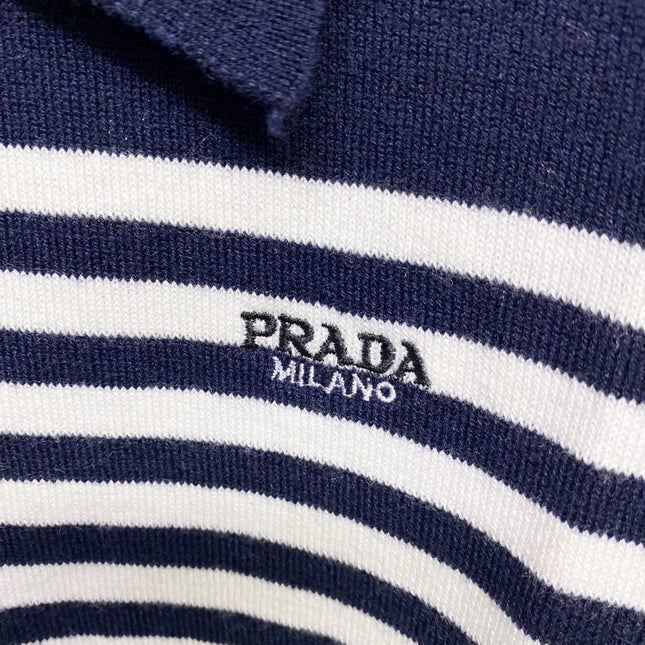 PRADA 26S SHORT SLEEVED POLO SHIRT 742