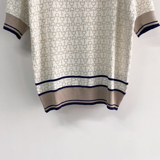 VALENTINO 26S SHORT-SLEEVE SWEATER STYLE 108