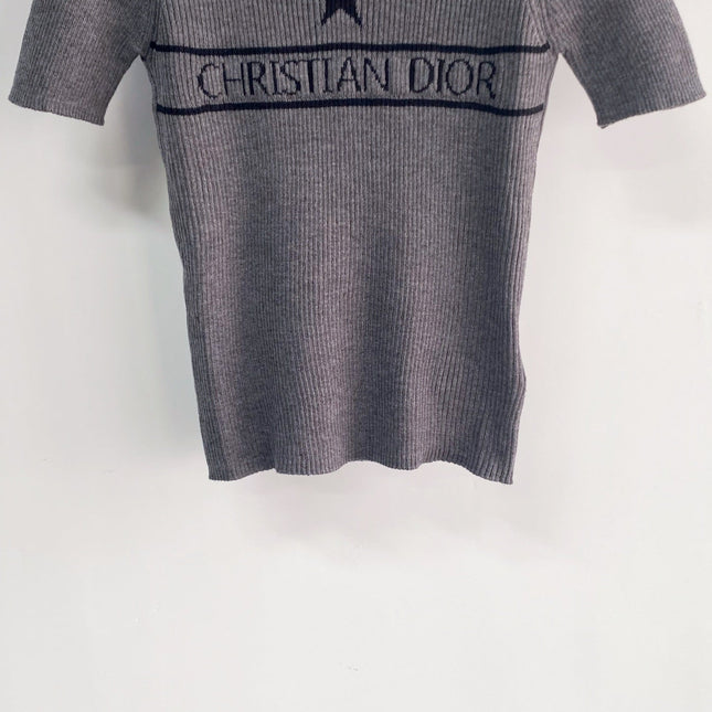 DIOR 26S SHORT-SLEEVE SWEATER 1198