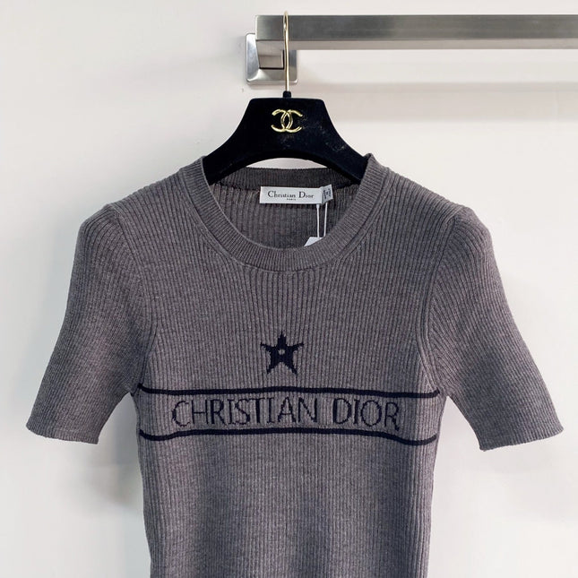 DIOR 26S SHORT-SLEEVE SWEATER 1198