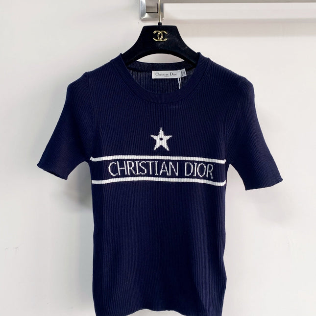 DIOR 26S SHORT-SLEEVE SWEATER 1197
