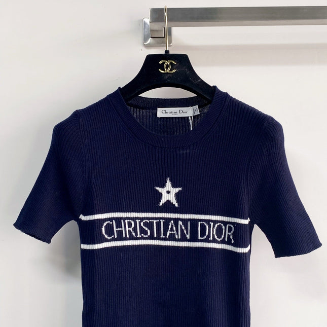 DIOR 26S SHORT-SLEEVE SWEATER 1197