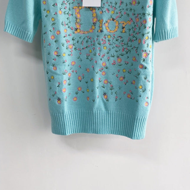 DIOR 26S SHORT-SLEEVE SWEATER 1158