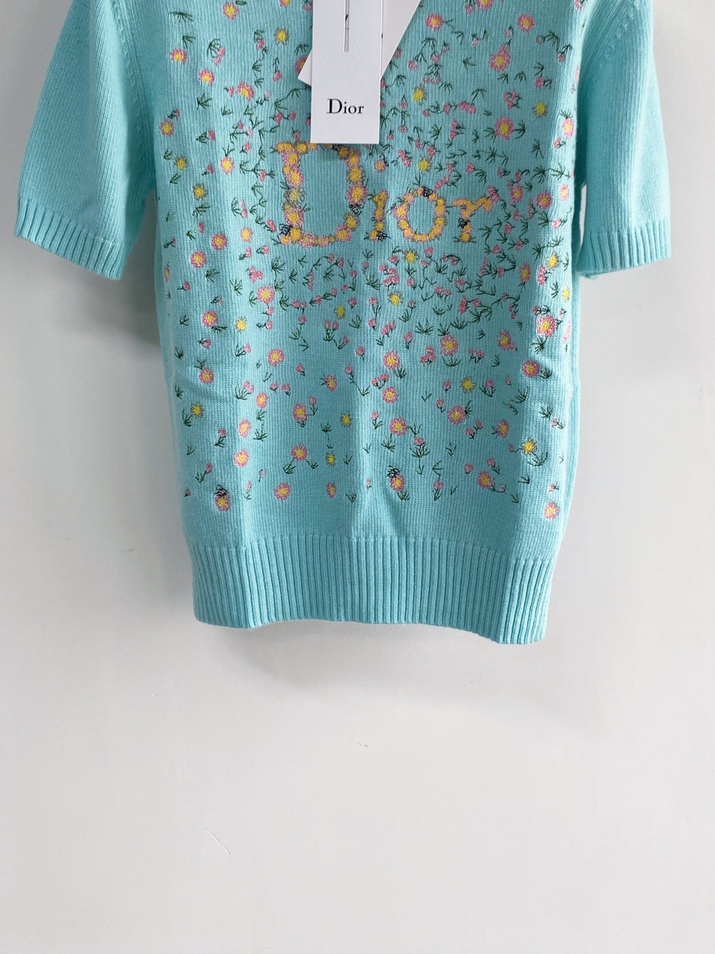 DIOR 26S SHORT-SLEEVE SWEATER 1158