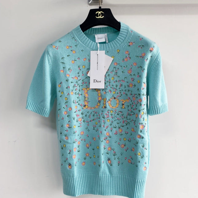 DIOR 26S SHORT-SLEEVE SWEATER 1158