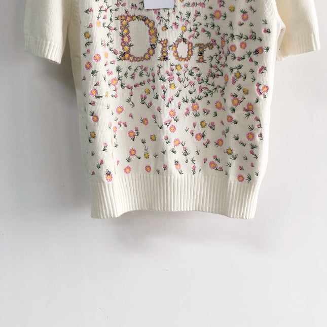 DIOR 26S SHORT-SLEEVE SWEATER 1157