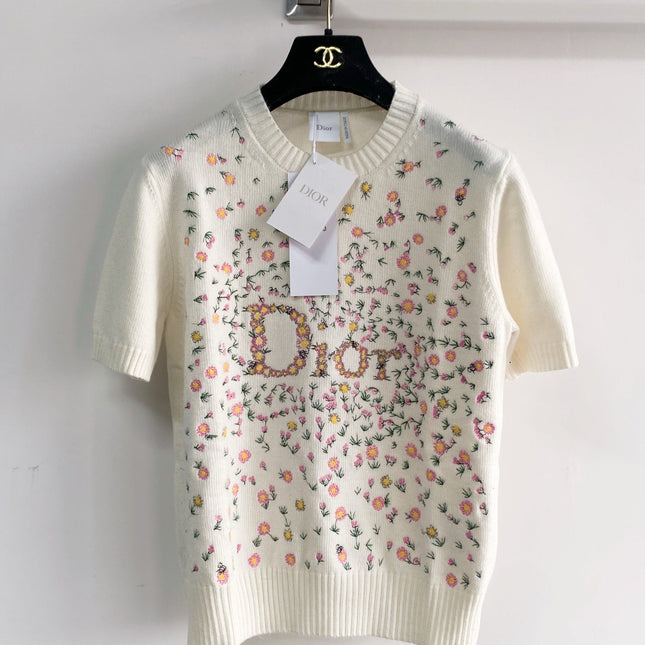 DIOR 26S SHORT-SLEEVE SWEATER 1157