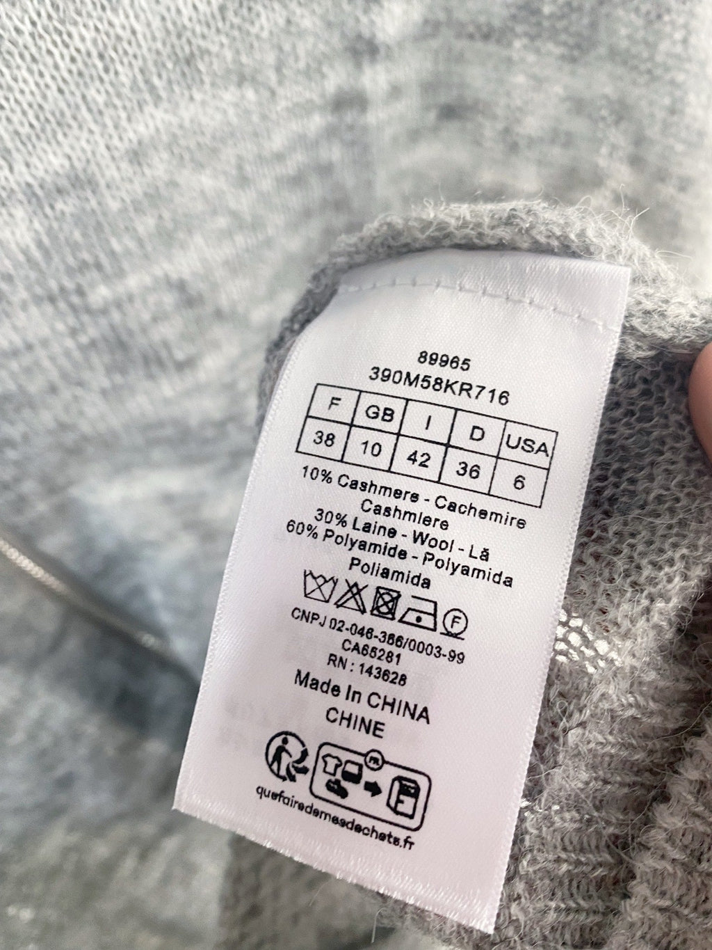 DIOR 26S ZIP-UP TANK TOP 1226