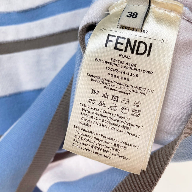 FENDI 26S SHORT SLEEVE KNIT POLO 137