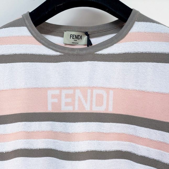 FENDI 26S SHORT SLEEVE KNIT TOP 138