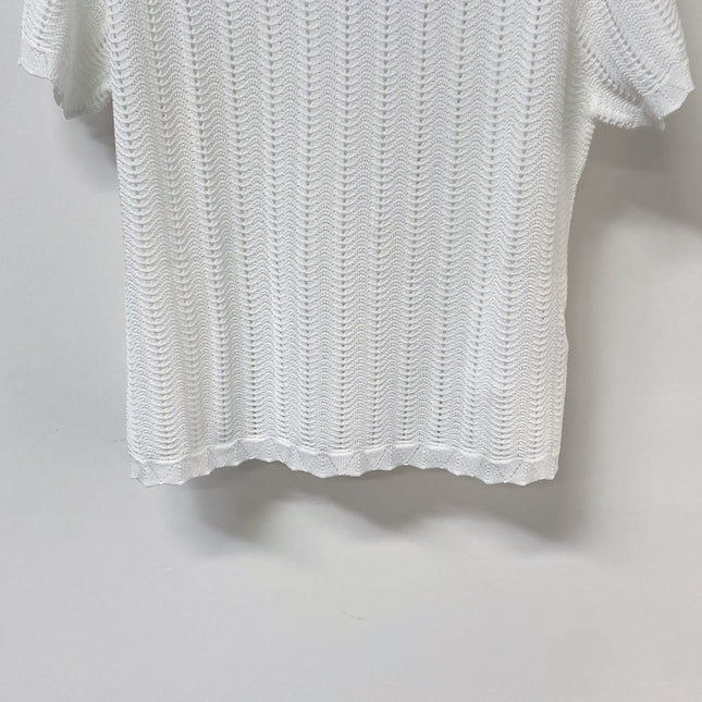 CELINE 26S KNIT SHORT SLEEVE SWEATER 197