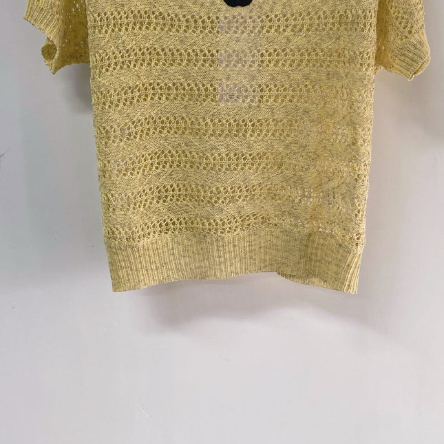 CHANEL 26S SHORT-SLEEVE KNIT TOP STYLE 1089