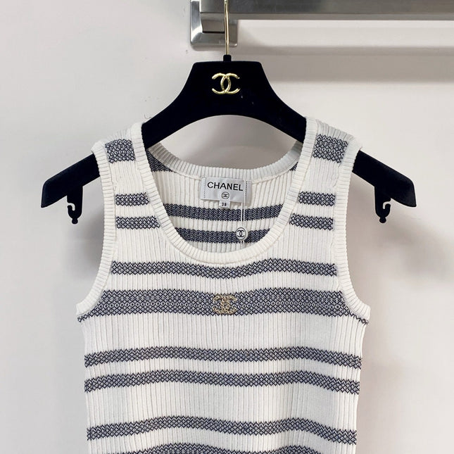 CHANEL 26S KNIT TANK TOP STYLE 1090