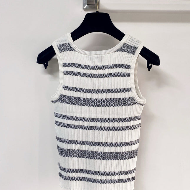 CHANEL 26S KNIT TANK TOP STYLE 1090