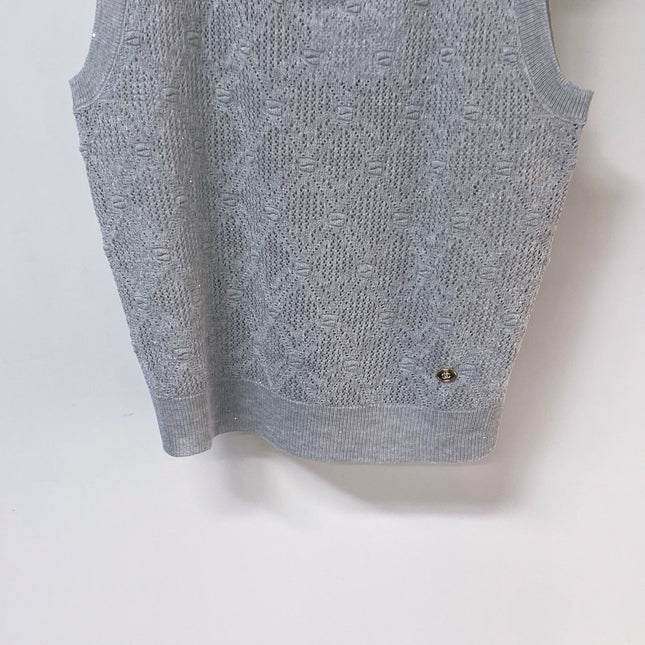 CHANEL 26S SLEEVELESS SWEATER STYLE 1047