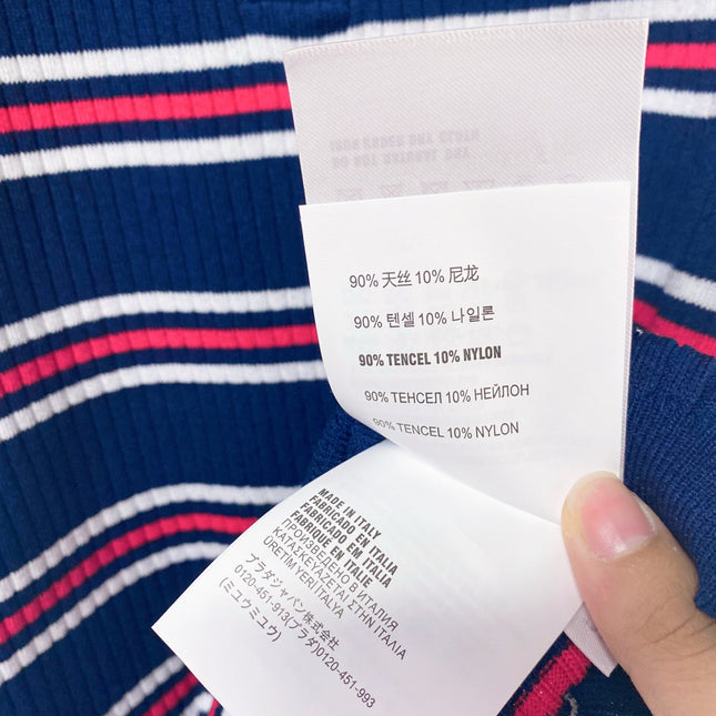 PRADA 26S SLEEVELESS POLO SHIRT STYLE 890