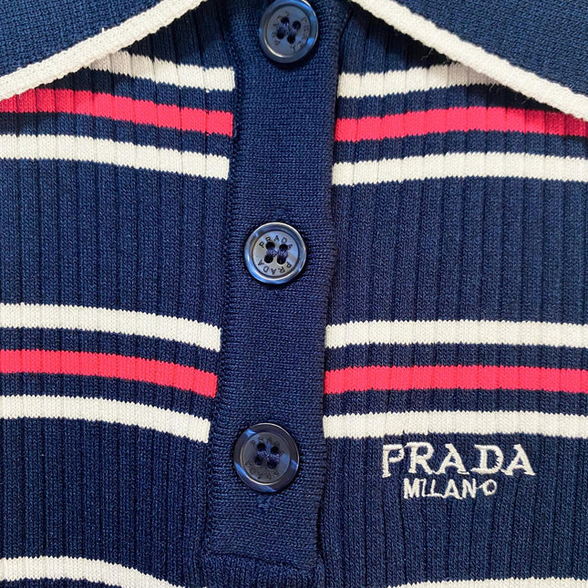 PRADA 26S SLEEVELESS POLO SHIRT STYLE 890