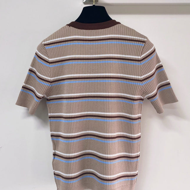 PRADA 26S SHORT-SLEEVED SWEATER STYLE 895