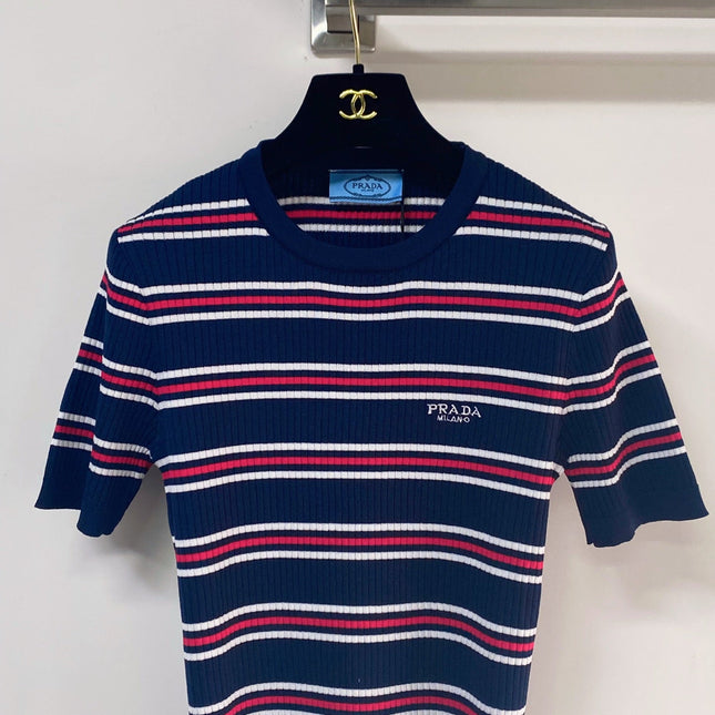 PRADA 26S SHORT-SLEEVED SWEATER STYLE 894