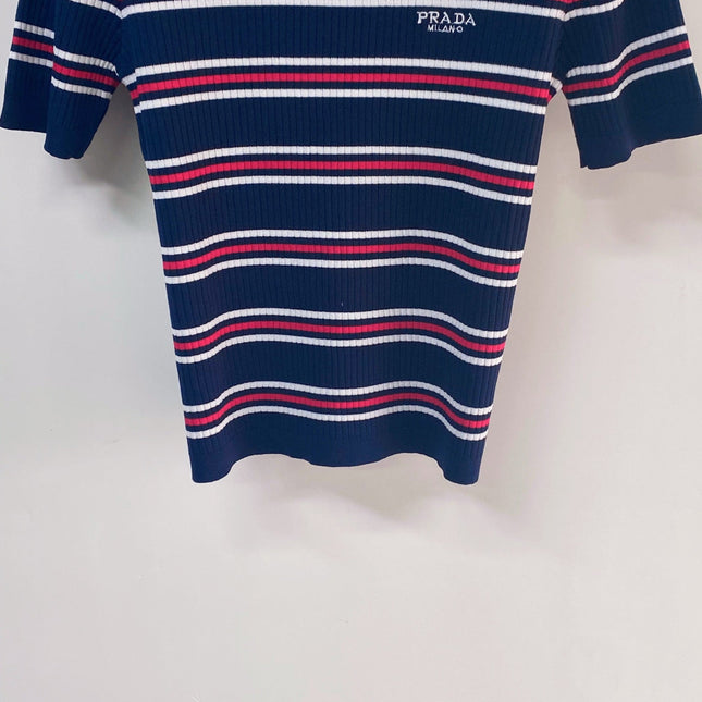 PRADA 26S SHORT-SLEEVED SWEATER STYLE 894