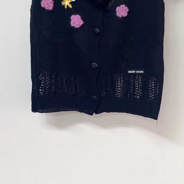 MIUMIU 26S SLEEVELESS SWEATER STYLE 1134