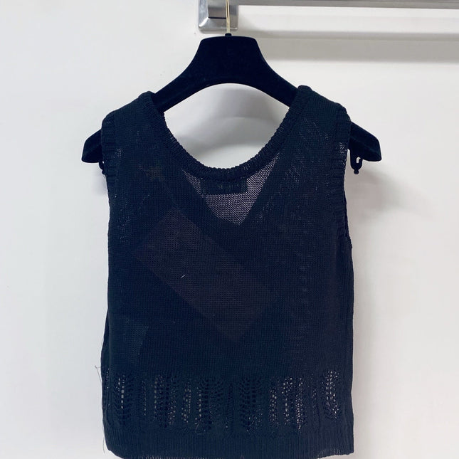 MIUMIU 26S SLEEVELESS SWEATER STYLE 1134