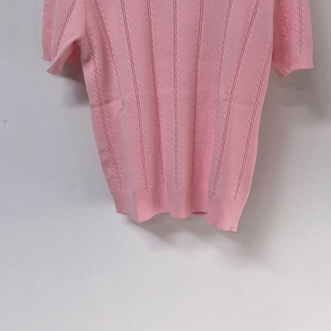 MIUMIU 26S SHORT-SLEEVED SWEATER STYLE 1119