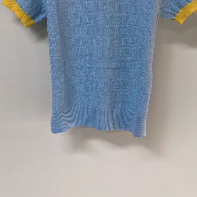 FENDI 26S SHORT SLEEVE KNIT TOP 008