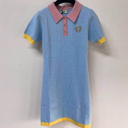 FENDI 26S SHORT SLEEVE DRESS 009