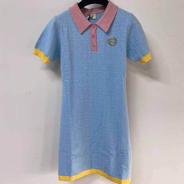 FENDI 26S SHORT SLEEVE DRESS 009