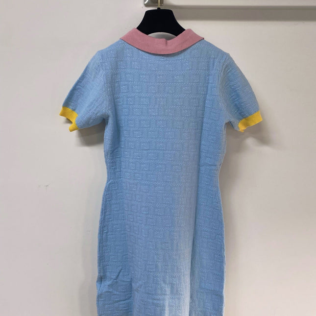 FENDI 26S SHORT SLEEVE DRESS 009