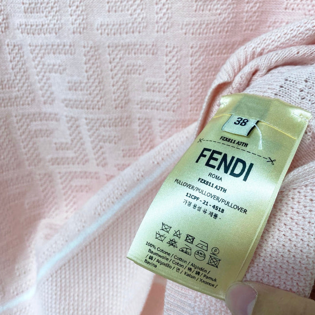 FENDI 26S SLEEVELESS KNIT TOP 440