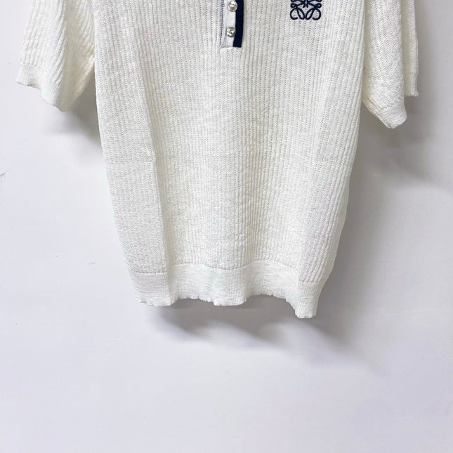 LOEWE 26S KNIT POLO SHIRT 500