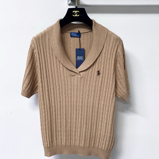 RALPH LAUREN 26S SHORT SLEEVE KNIT TOP 532