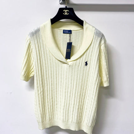 RALPH LAUREN 26S SHORT SLEEVE KNIT TOP 531