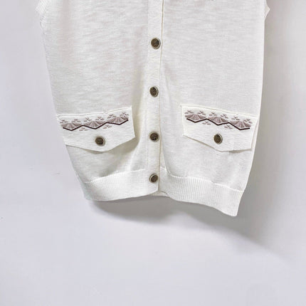 LOEWE 26S SLEEVELESS POLO SHIRT 399